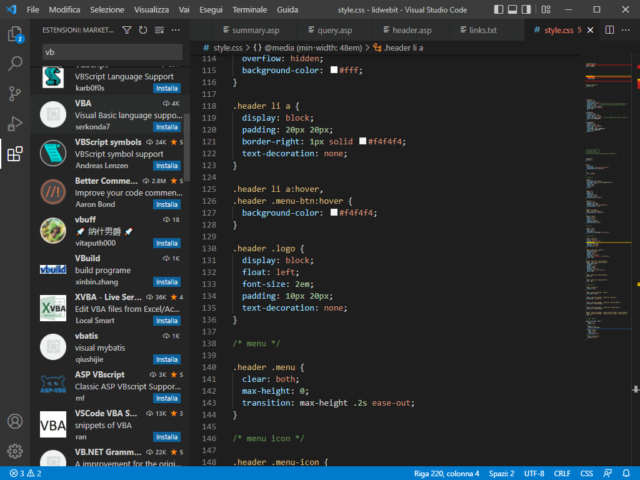 Visual Studio COde